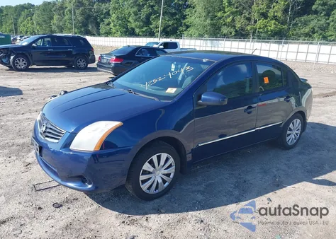 2012 Nissan Sentra 2.0 S from USA, damaged, VIN 3N1AB6AP9CL615086